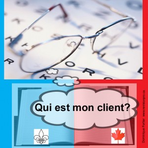 revision-pour-provincial-ou-federal-dominique-fortier Savoir qui est son client lorsque l'on révise ou rédige un texte. Toujours tenir compte du fait que son client vient du provincial ou du fédéral. L'orthographe ou la typographie peuvent varier. Know your client when editing or writing a text in French. Ask yourself from which kind of organisation he or she comes from. Does he or she come from the Quebec provincial government or from the federal government? One has to adjust the terminology and typography according to one or the other rules.