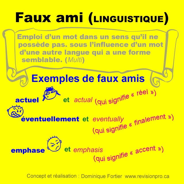 Les faux amis The Editors' Weekly