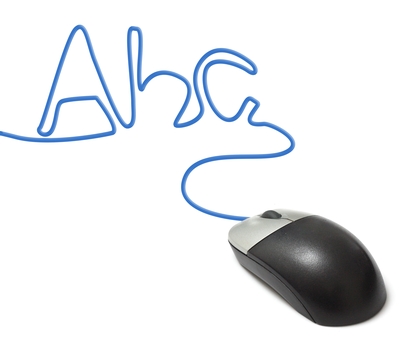 ABC computer mouse