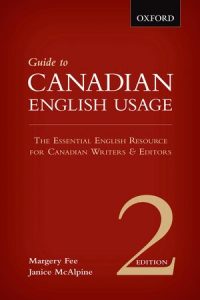 book cover of Guide to Canadian English Usage